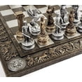 thumbnail image 1 of Juego de ajedrez: mitología griega, dioses del Olimpo, Zeus contra Poseidón, 1 of 8
