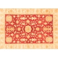 thumbnail image 1 of Ahgly Company Indoor Rectangle Oriental Orange Traditional Area Rugs, 8' x 12', 1 of 4