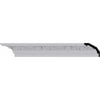 3 3/8"H x 2 1/8"P x 4"F x 94 1/2"L Medway Crown Moulding