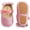 Giltter Pink, variant on Soft Sole Baby Shoes - Infant Baby Walking Shoes Moccasins Rubber Sole Crib Shoes