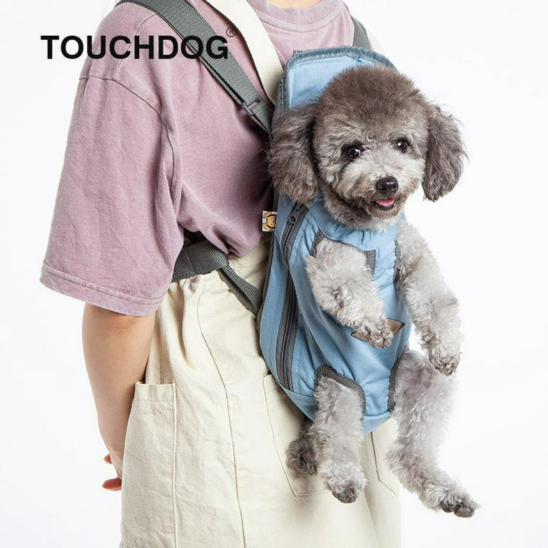 Touchdog 'Wiggle-Sack' Fashion Designer Front and Backpack Dog