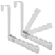 thumbnail image 1 of 2 Pack over the Door Hooks Hanger, Sturdy Foldable over Door Drying Rack for Clothes, Coats, and Towels, 1 of 5