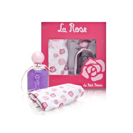 2 Piece Tote - La Rose du Petite Prince 2 Piece Set Inlcudes: 3.4 oz Eau de Toilette Spray + Fabric Tote
