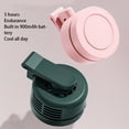 thumbnail image 4 of Inteprter Ventilador de cintura colgante, recargable por USB, herramientas de refrigeración sin aspas para exteriores, ventiladores portátiles ligeros Electrodomésticos Rosado Inteprter HA065553-01, 4 of 6