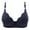 Blue, variant on VerPetridure Bras for Women Front Closure Woman's Comfortable Breathable Bra Underwear No Rims