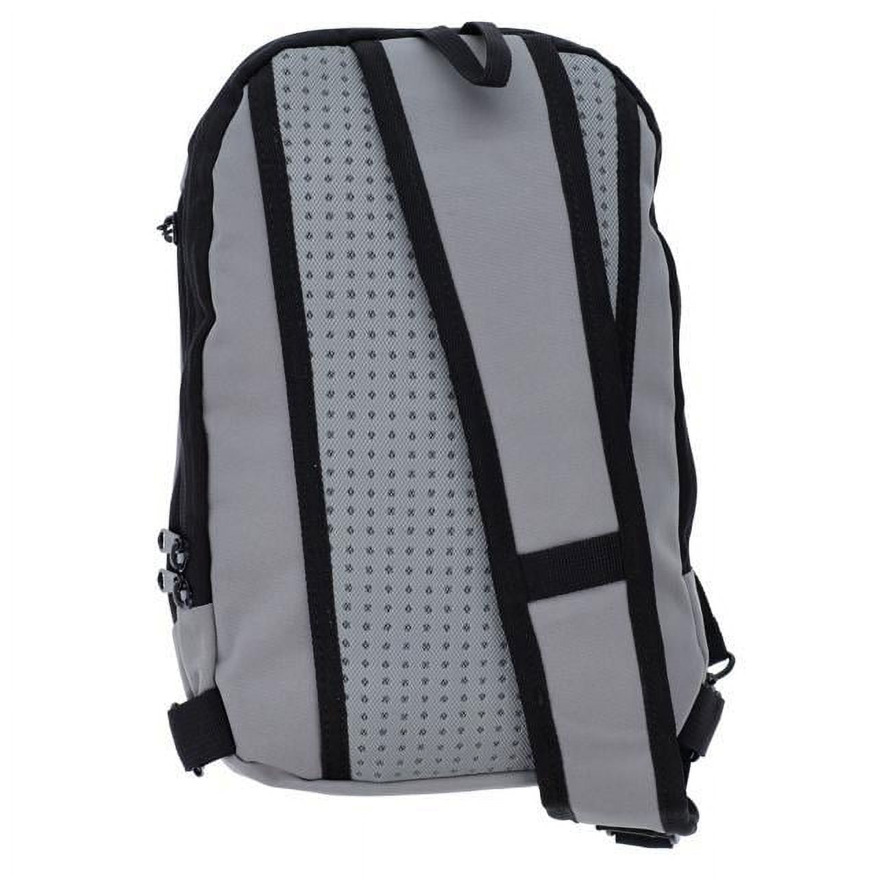 Scipio Sling Bag with USB Port KB18611E Small Crossbody Bag - Small Travel Backpack One Strap Backpack for Men or Women - Black
