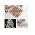 thumbnail image 1 of Adornos navideños Puntoco, Colgantes para árboles de Navidad, Bolas navideñas, Bolas de colores brillantes (3 cm / 49 piezas) Puntoco Puntoco-3870, 1 of 2