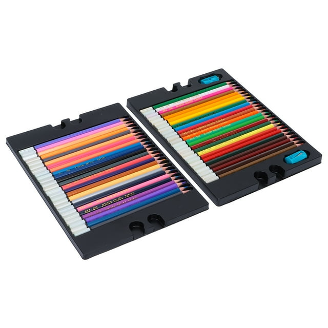 Color Pencil Set Oil Colored Pencils Sharpeners Drawing Tools Hexagonal Wood Oily Colored Pencils Timber Coloring Pencil Oil Color Pencil Colour Pencil