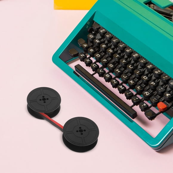 HONMEET 2Set Electric Typewriter Plastic Red for School Use Classic Design