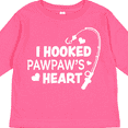 thumbnail image 4 of Inktastic I Hooked Pawpaw's Heart with Fishing Rod Boys or Girls Long Sleeve Toddler T-Shirt, 4 of 5