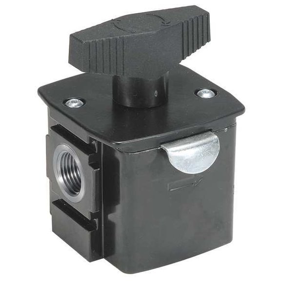 Wilkerson Lock Out Ball Valve,1/2 in. NPT,560 cfm V73-04-B000B