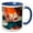 Blue/White, variant on 3drose, Malaysia, Malacca. Closeup of Koi Fish., 11oz Mug