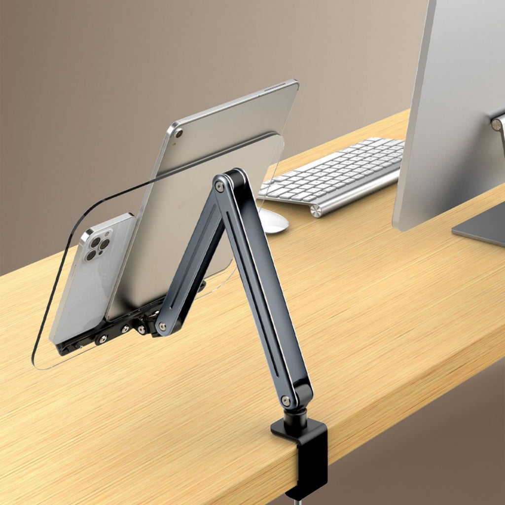 AOOOWER Laptop Stand Tablet Arm Mount Adjustable Laptop Support Tablet Desk Mount