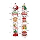 thumbnail image 3 of Hogar y cocina, Decoración del hogar, Feliz Navidad Puerta de garaje navideña Pareado de Papá Noel Decoración navideña Porche navideño Banners colgantes Interior Exterior Cubierta de puerta navideña F, 3 of 6