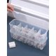 thumbnail image 1 of 1pc Transparent Dust-proof Cable Organizer Box / Hub Box For Desktop Data Cable / Charger Cord Management, With Carry Bag, 1 of 5