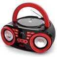 thumbnail image 1 of Reproductor de CD portátil con altavoz Bluetooth Boombox Pyle PHCD22.5, 1 of 8