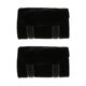thumbnail image 1 of 2X Bolsa de de Franela Rollo de , para El Anillo, para El Almacenamiento de Joyas Durante El Viaje - Negro, Gris, Pequeno, 1 of 8