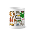 thumbnail image 1 of Titular de cepillo de dientes de cerámica Kenya Landscap 350ml blanco, 1 of 2