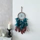 thumbnail image 5 of Colgante de atrapasueños azul oscuro Retro, atrapasueños de plumas, carillón de viento, decoración del hogar oso de fresa Electrónica, 5 of 5