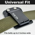 thumbnail image 2 of Tape Measure Holder,Tape Measure Belt Clip,Tape Measure Holster,Tool Belt Clip,Measuring Tape Holder for Belt Holder Low-Profile Tape Measure Belt Clip, Measuring Tape Holder up to 2" Tool Belt,Black, 2 of 8