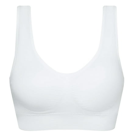 jovati Women Adjustable Zero-pressure support Bra Front Zipper Support  Breast Best Bra 