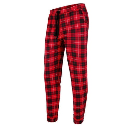 

BN3TH Men s Pajama Pants (Small Fireside Plaid)