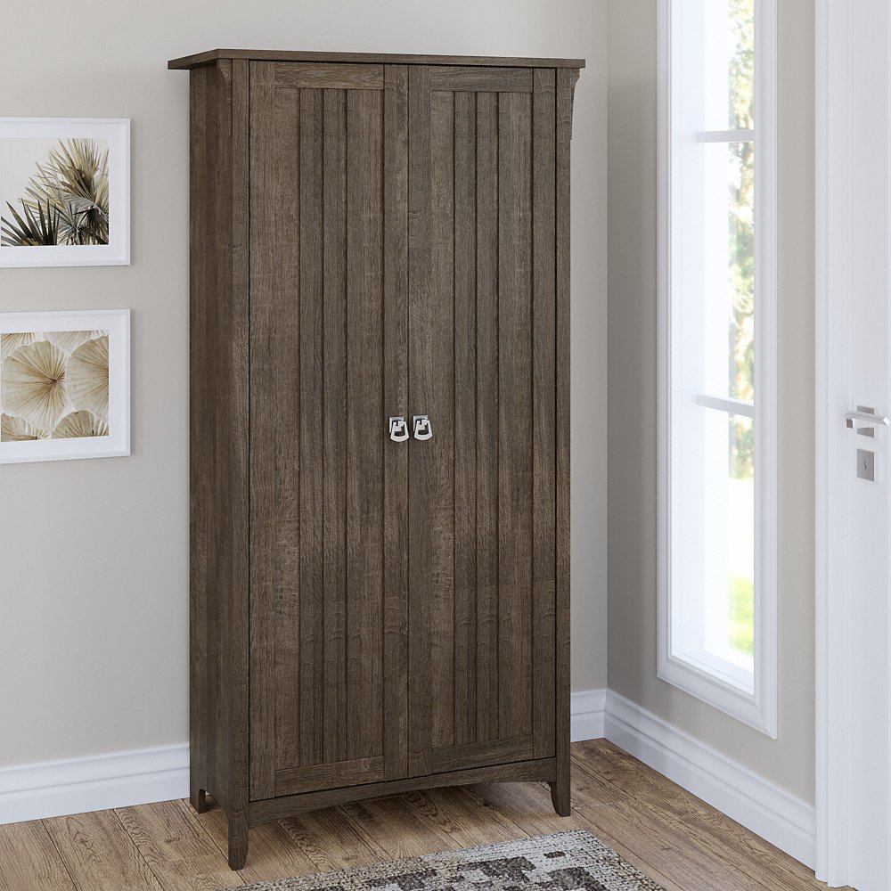 Bush Furniture Salinas Tall Storage with Doors