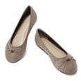 thumbnail image 3 of Veittes Women's Wide Width Flats Shoes - Round Toe Bow Comfortable Casual Ballet Shoes., 3 of 8