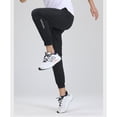 thumbnail image 6 of Puztloy Sweatpants for Men Quick-Dry Sports Pants with Cuffs Lightweight Tapered Cut Reflective Details, 6 of 7