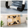 thumbnail image 4 of Foldable Bed Tray, Laptop Bed Tray Table with Drawer, Foldable Lap Desk with Cup Holder & Book Stand, Portable Bed Table for Laptop, Breakfast, Working, Reading on Bed, Sofa, Couch, 4 of 5