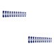 thumbnail image 2 of Jumpingount Fake Nail Set Glossy French Style Stickers Scratch Viscosity Manicure Solid Adjustable Resistant Press-on Fingernails Strong Type3 NO3, 2 of 6