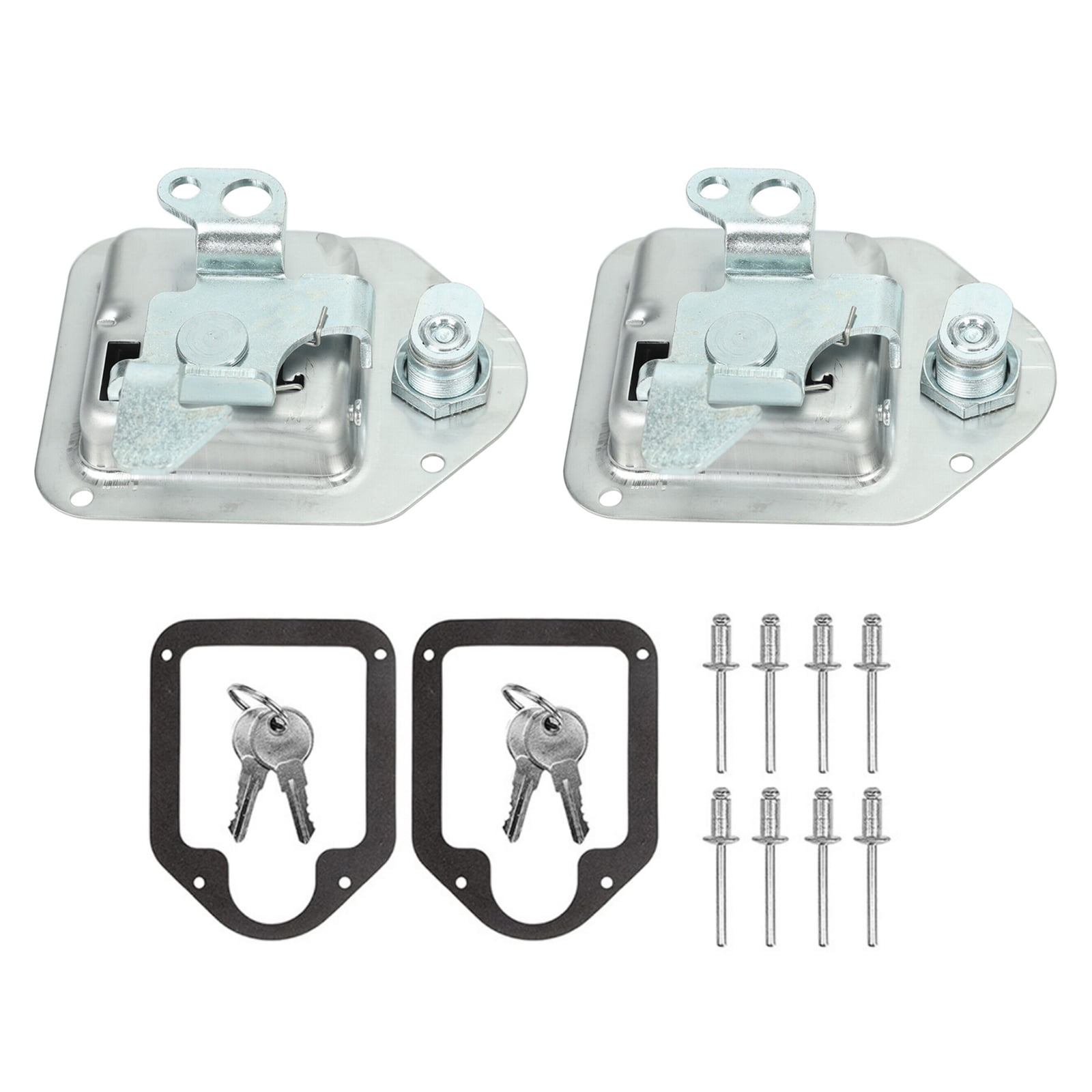 Heavy Duty Stainless Steel Truck Tool Box Lock Easy Installation, Wide Applications