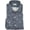 Dark Blue, variant on Sonrisa Men's Black / White Mini Hexagons Fior Di Cotone Dress Shirt - 40-15.75 (M)