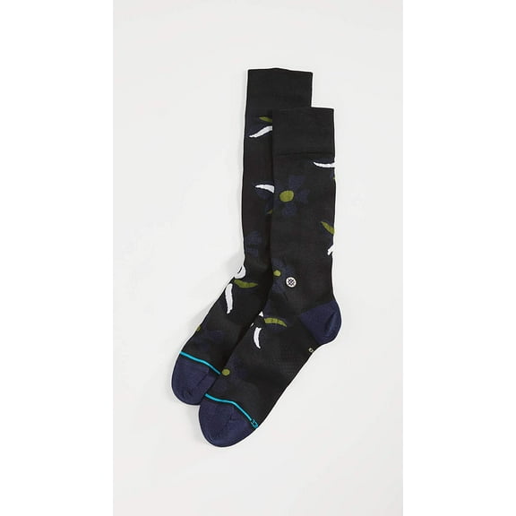 Stance Staples Men's Socks ~ Sonic Bloom black