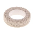 thumbnail image 2 of Decorative Craft Tapes Masking Lace Tapes Fabric Washi Tape Ribbon Self Adhesive, Beige, 2 Yards x 15mm Roll for Scrapbooking Travel Journal, 2 of 10
