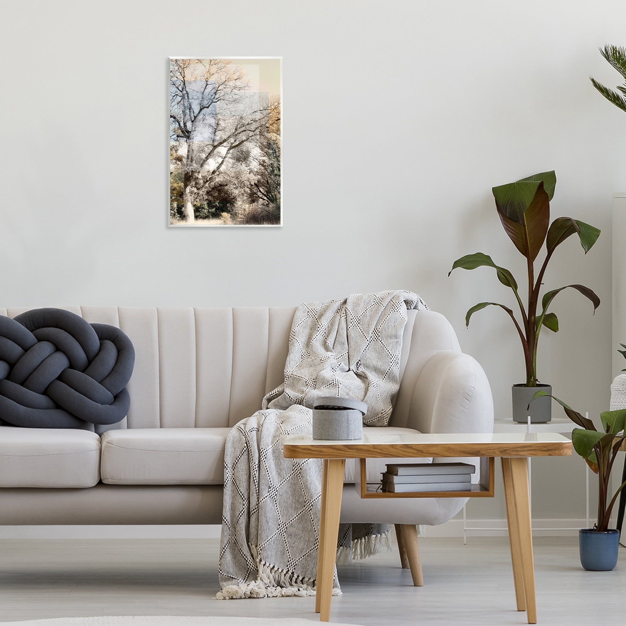 Stupell Industries Tree Collage Layers Wall Plaque Art, design by Gemma Bardot