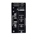 thumbnail image 5 of 2X M.2 Adapter M2 to Adapter M.2 to Adapter M.2 NGFF Converter 2.5Inch SATA3 Card B Key for 2230-2280 M2, 5 of 5