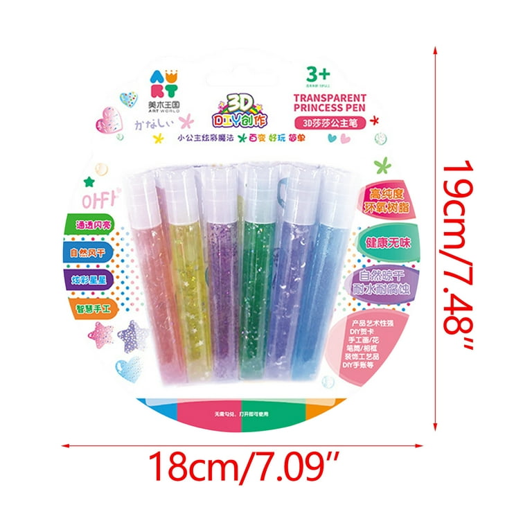Home Supplies On Sale Surpdew Diy Bubble Popcorn Drawing Pens Puffy Bubble  Pen Puffy art Safe Pen, Popcorn Pens, Magics Colour Diy Bubble Popcorn  Drawing Pens For Greeting Birthday As Show D 