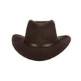 thumbnail image 1 of Scala Classico Sombrero Outback de fieltro triturable para hombre, 1 of 1