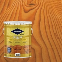 Natural, Wolman F&P Exterior Wood Finish and Preservative Stain- 5 Gallon
