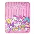 thumbnail image 2 of Hello Kitty & Friends Blanket Snack Vibes Double Sided 50"X60" Cloud Throw., 2 of 5