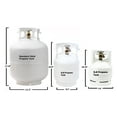 thumbnail image 4 of Flame King 3LB Empty Steel Propane Tank LP Cylinder with Built-in Gauge and OPD Valves, 4 of 14