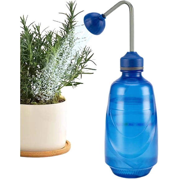 Seedling Watering Bottle, Handheld Sprayer with Detachable Bent Nozzle