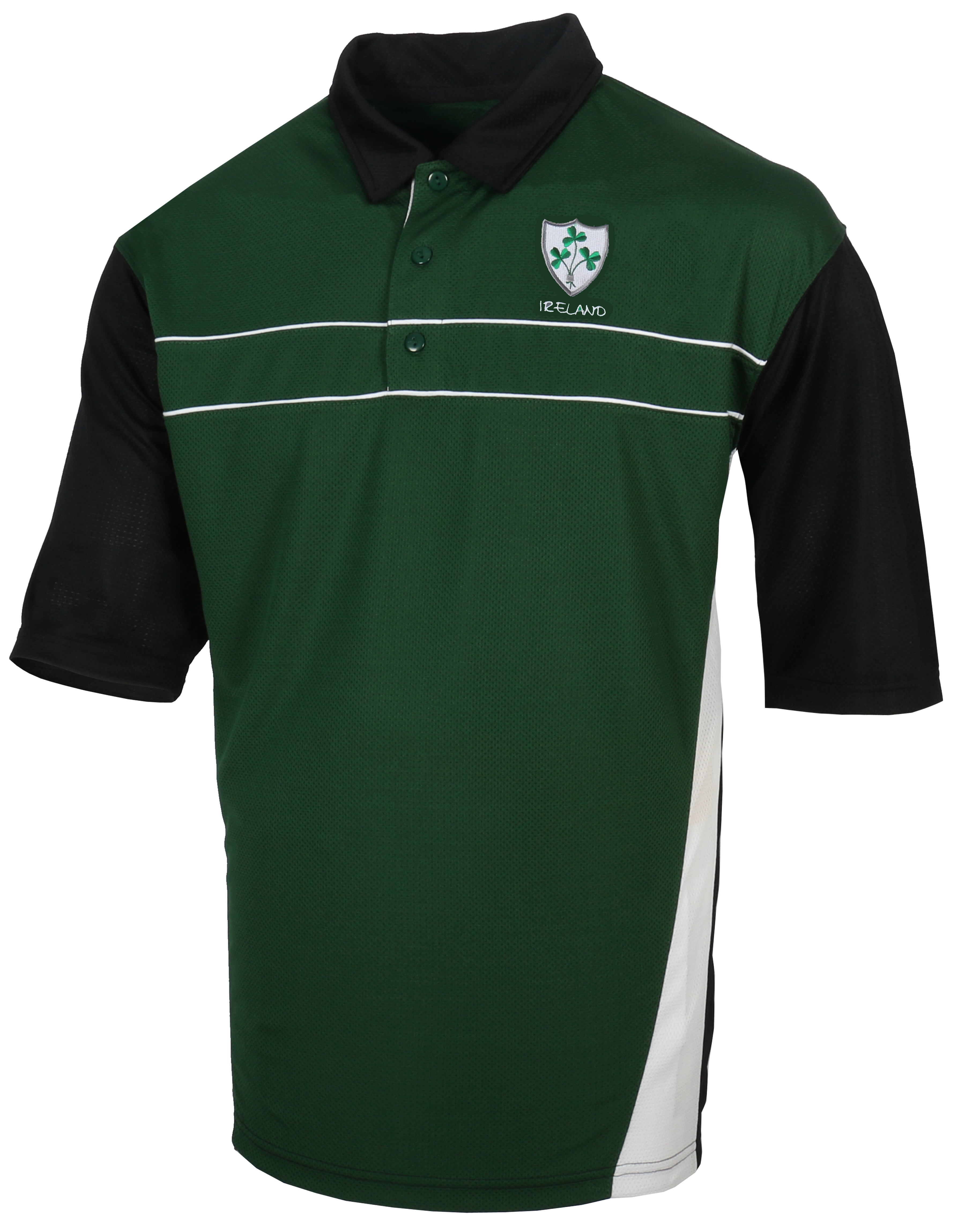 Shamrock Breathlite Irish Jersey Polo T Shirt for - Walmart.com