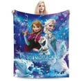 thumbnail image 1 of Couverture Ultra Douce et Chaude Frozen pour Salon, Chambre, Lit, Canapé 40"x30 Pouces, 1 of 9