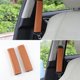 thumbnail image 4 of Xiao Hua 1 par de fundas protectoras para cinturón de seguridad de coche, de piel sintética, color negro, 4 of 5