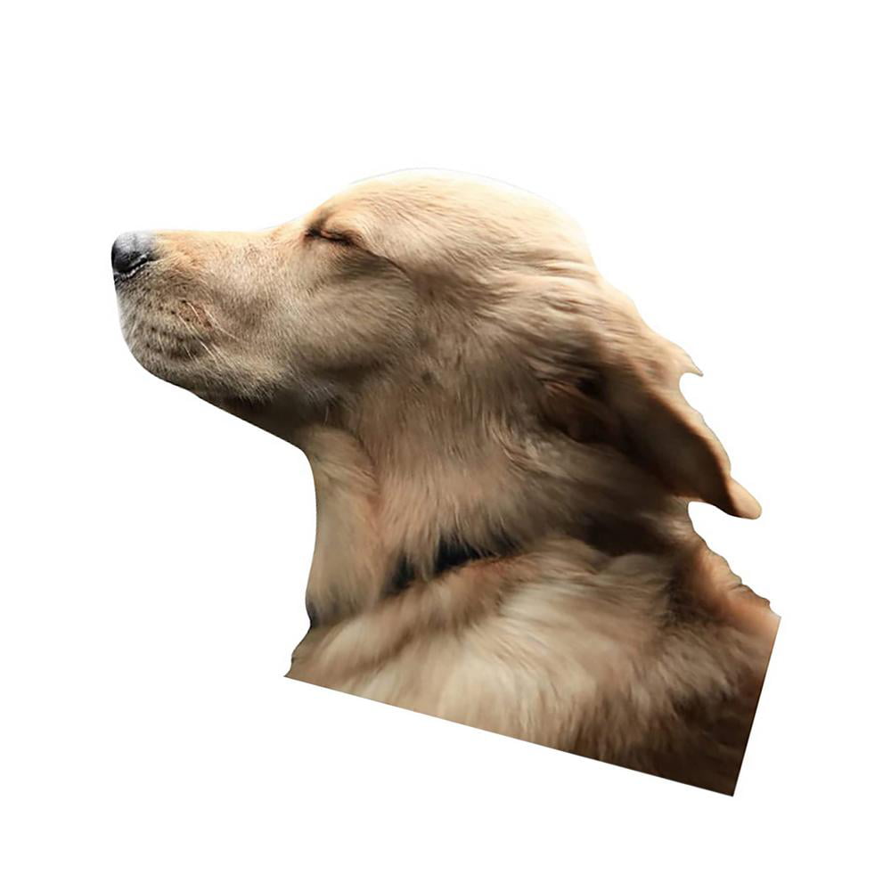 Golden Retriever Dog 'Love You Dad' Car/Van Permit Holder/Tax Disc Gift DAD-42T 