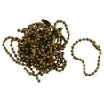 thumbnail image 2 of EHJRE 20pcs 4" Necklace Dog Chain and Connector 2.4mm Bead Vintage Bronze, 2 of 6