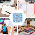 thumbnail image 6 of FORMRS 1-Subject Spiral Notebook 8" x 5" College Ruled 60 Refillable Sheet A5 Hard Cover, Summer Pool Pattern, 6 of 7