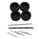 thumbnail image 3 of 4 ruedas y neumáticos RC con llanta, pieza de actualización RC, neumáticos para coche RC a escala 1/64 Estilo negro A., 3 of 9